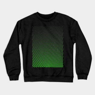 Green Polka Dots Crewneck Sweatshirt